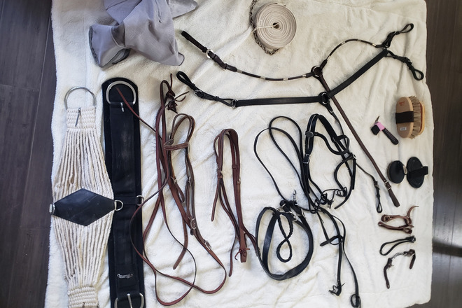Large Western Tack lot including 2 saddles