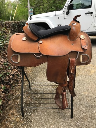 Billy Royal Comfort Classic Work Saddle 16"
