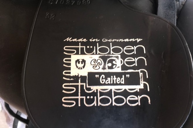 Stubben all-purpose saddle for gaited horses 