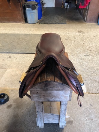 PJ Pro Bruno Delgrange Saddle 17.5"
