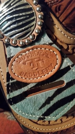 Double TT Barrel Saddle 15"