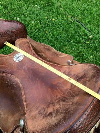 15” Billy Cook Barrel Saddle 14”