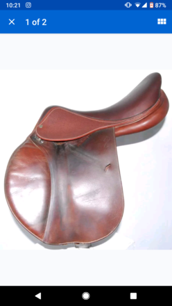 Antares Jumping Saddle 18"