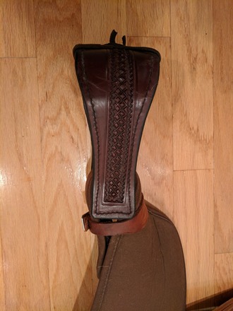 Fabtron Draft Saddle Like New 16.5"