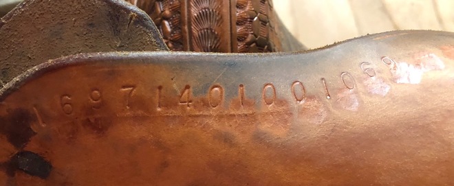 Martin Crown C Barrel Saddle 14"