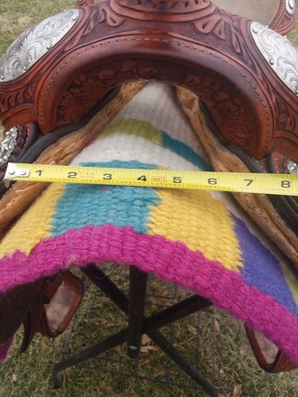 Chavez Show Saddle 16.5"