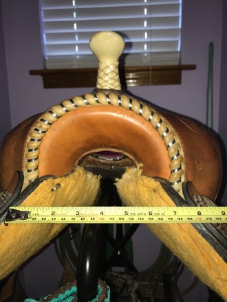 Guffey Barrel Saddle 15"