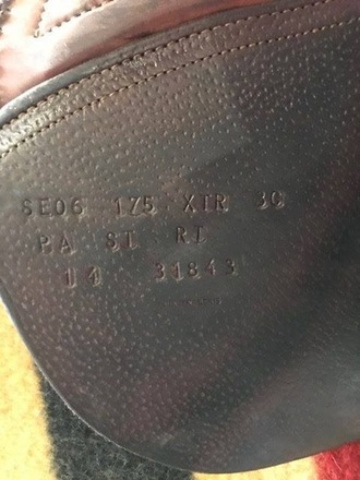 2014 CWD Saddle Rare Special Order 17.5"