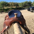 Selling: Corriente Barrel Saddle 15" with Breat Collar and Back Cinch