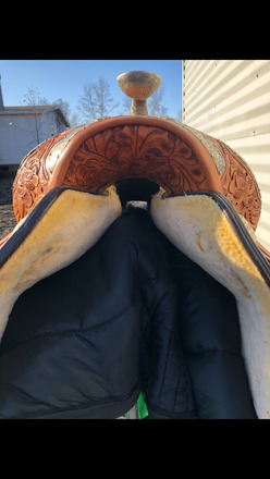Tex Tan Imperial Western Show Saddle 16"