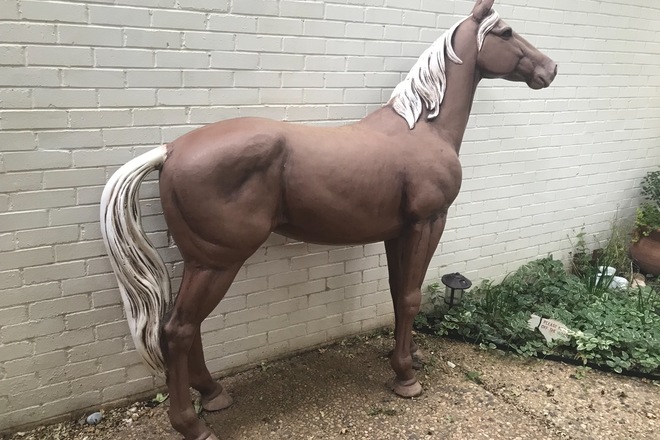 Large Aluminum Quarterhorse  Statue