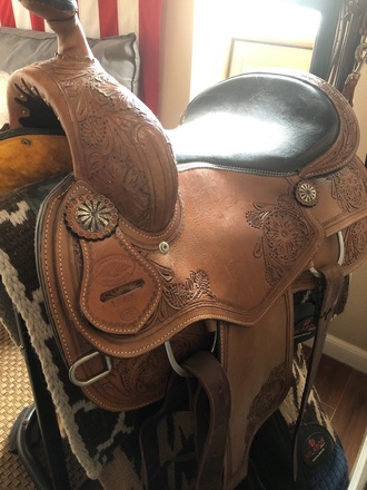 Montana Saddlery Western Saddle 16"