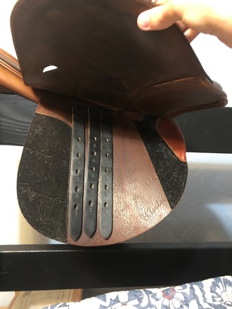 Marcel Toulouse Claudine Close Contact Jumping Saddle 16.5"