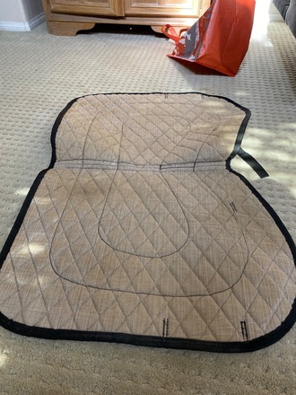 Coca Cola saddle pad 