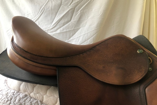 LTD Beval 16" "The Natural" English Saddle 