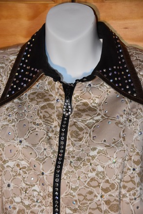 Western Collection Style Show Shirt W crystals!