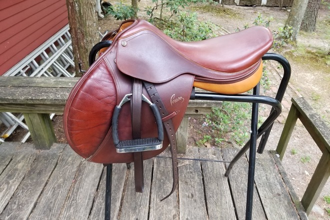 Pessoa AMO close contact saddle 16.5" 
